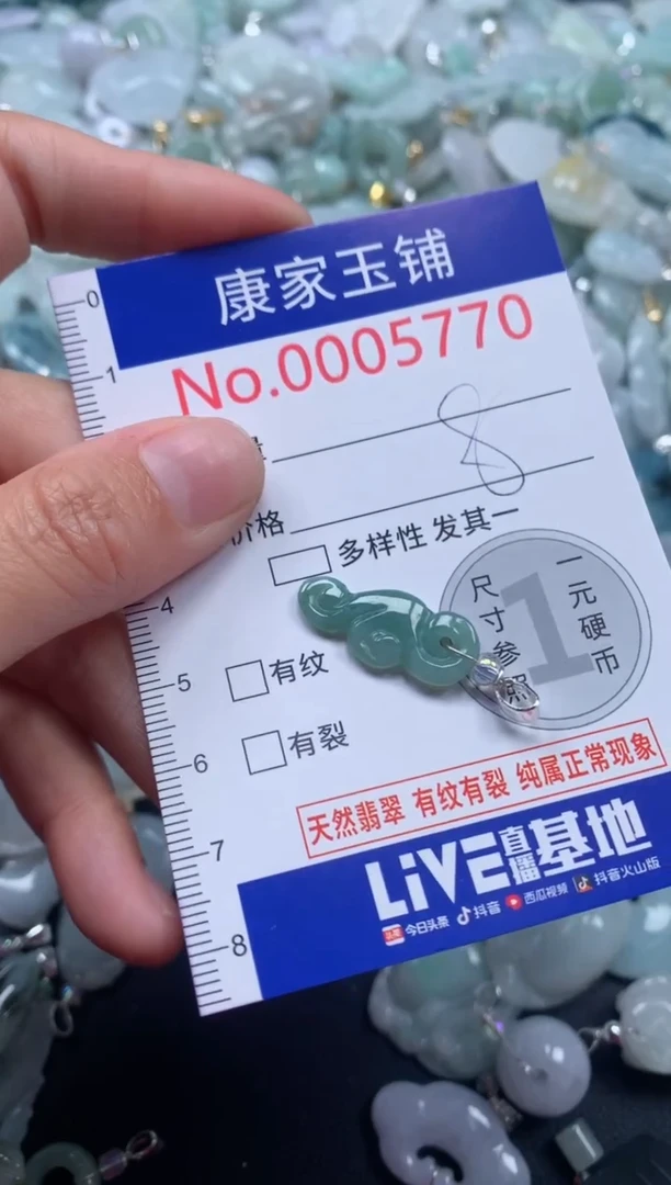 颈饰未镶嵌翡翠5770