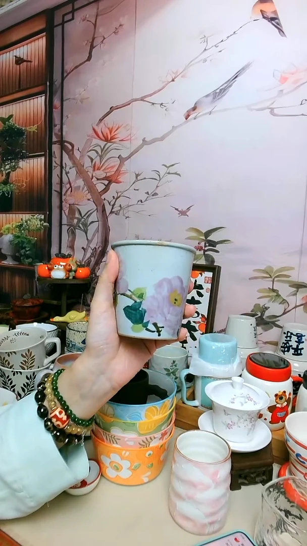 景德镇陶瓷可乐杯