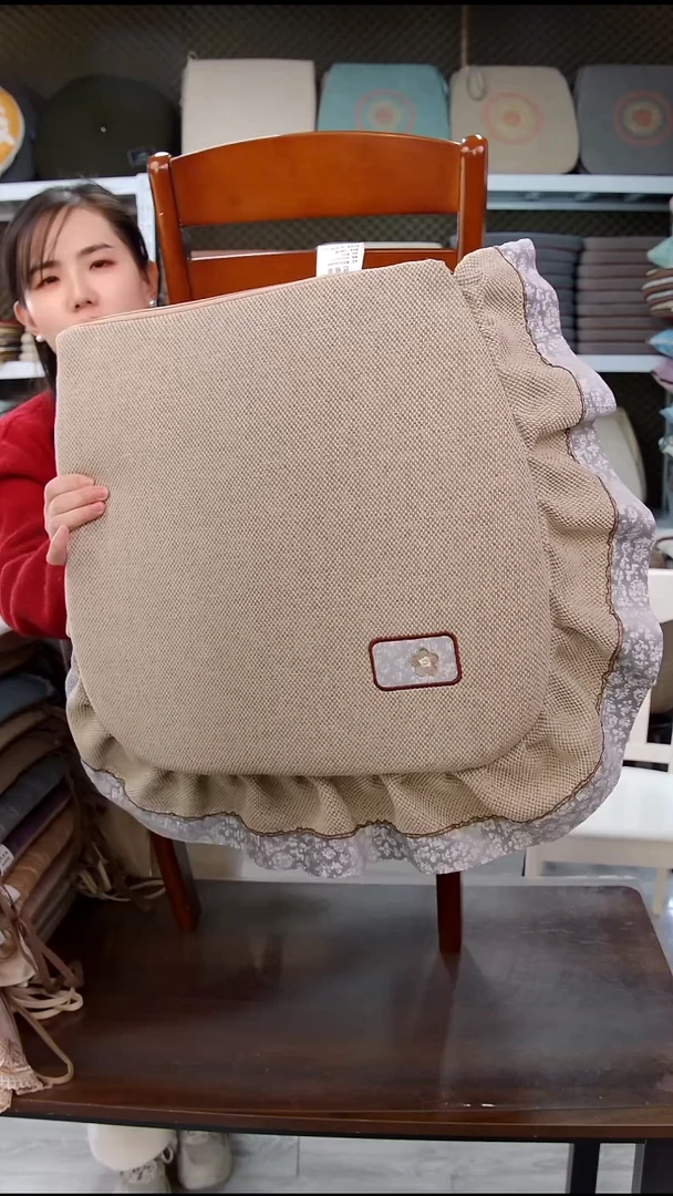 布雪尼尔宽边淡轻：咖色4个