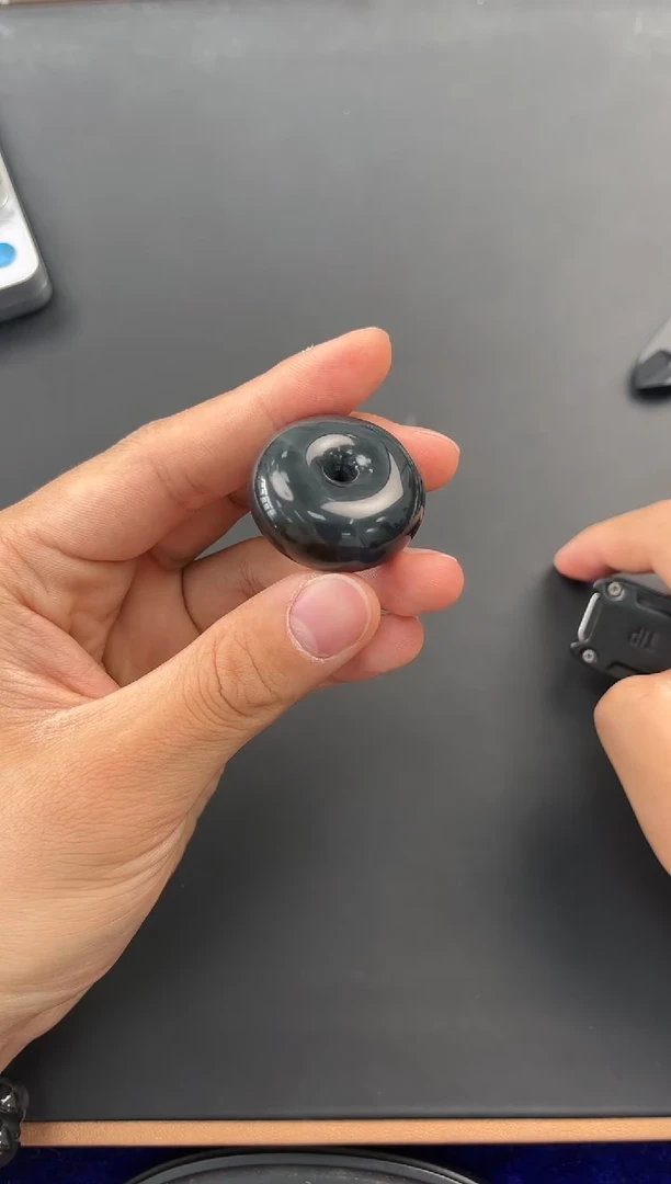 未镶嵌手串和田玉若羌李保国矿楼兰三色平安扣微色差