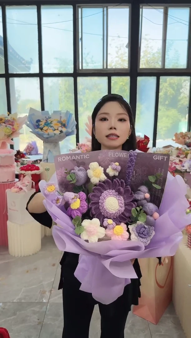 非遗手工定制花束，孤品清仓！！