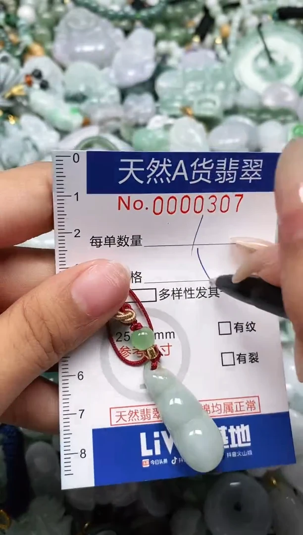 翡翠未镶嵌颈饰闪购0000307