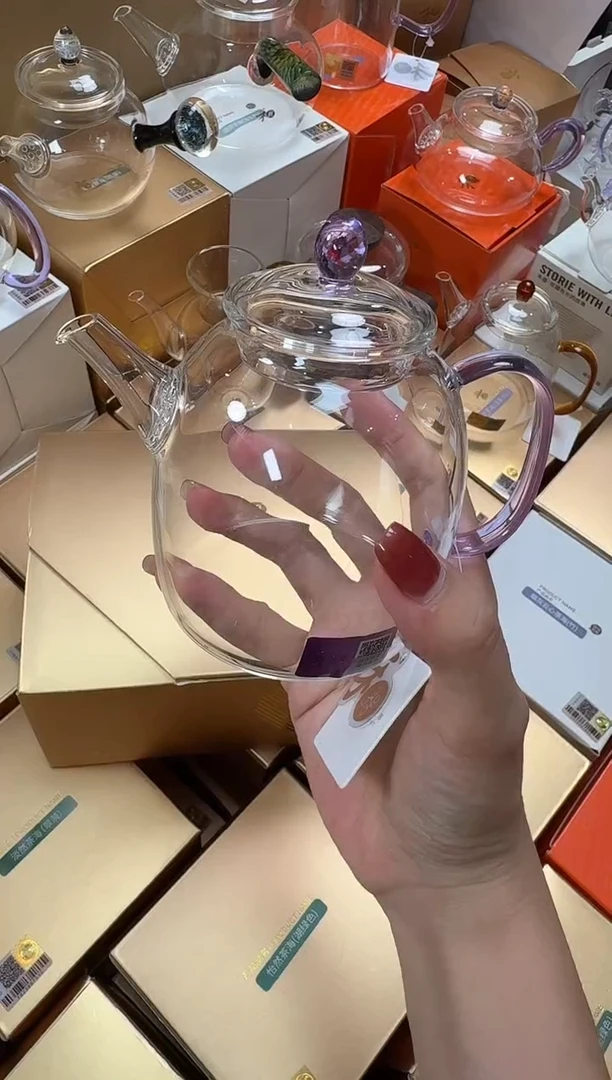 @@禾器晶彩宴臣壶浅紫色