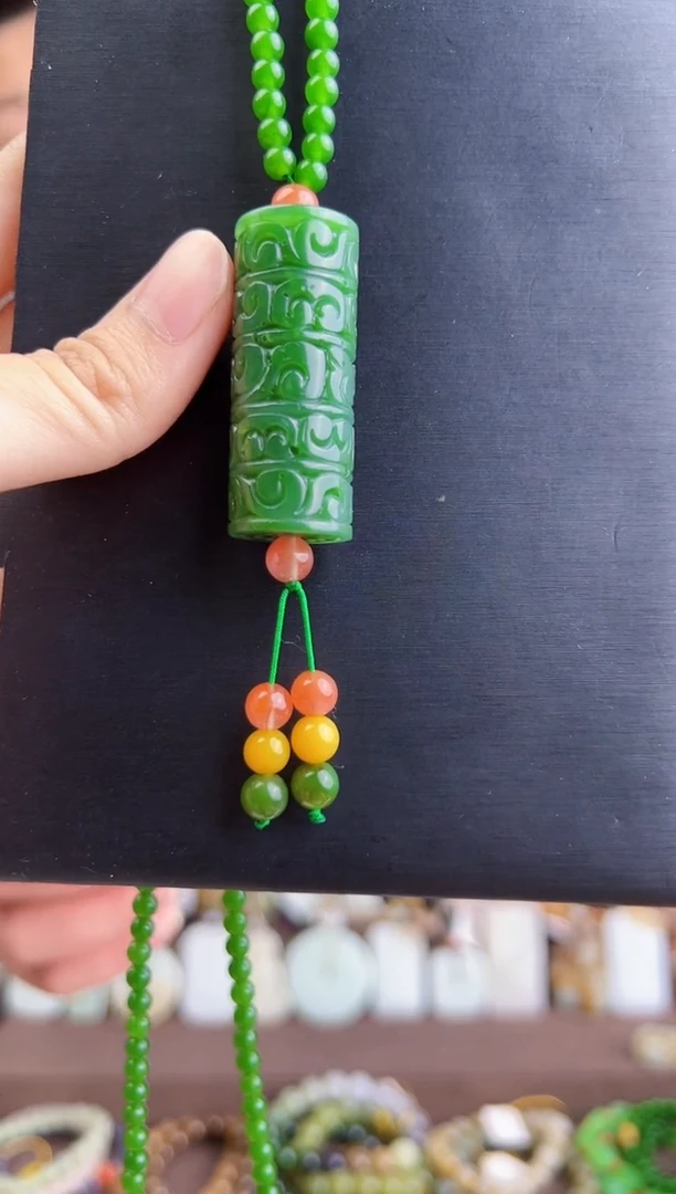 和田玉未镶嵌颈饰多样性发货 拍一单发一个