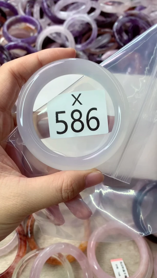 未镶嵌手镯水晶X586-53