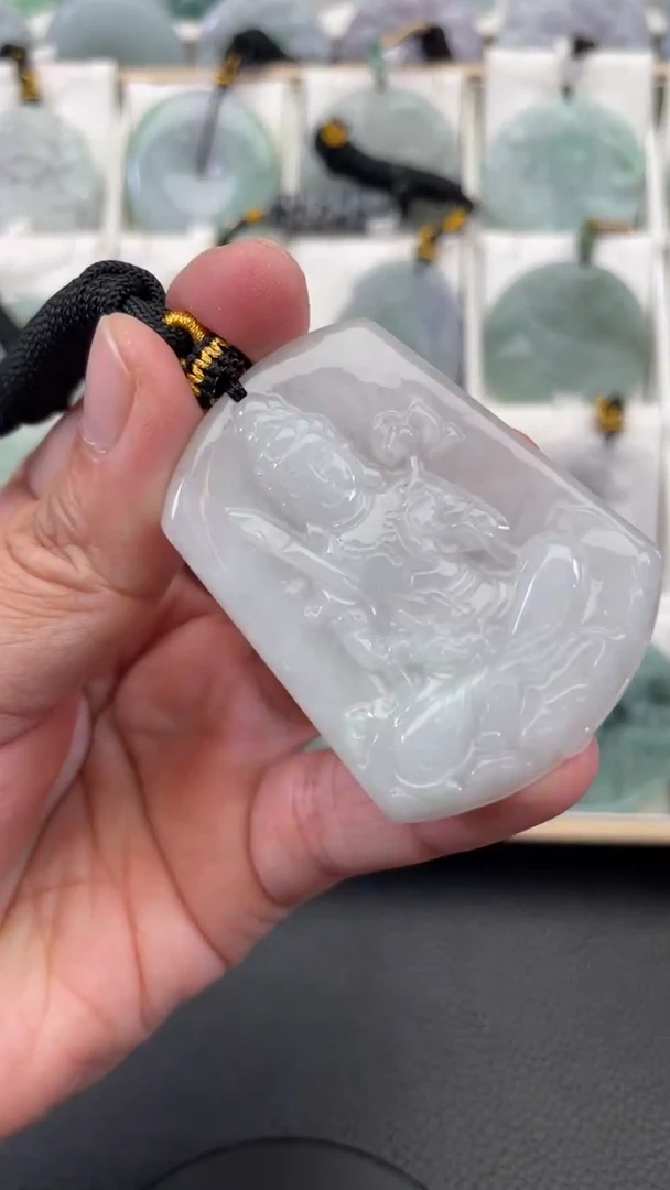 颈饰未镶嵌翡翠天然缅甸翡翠A货145