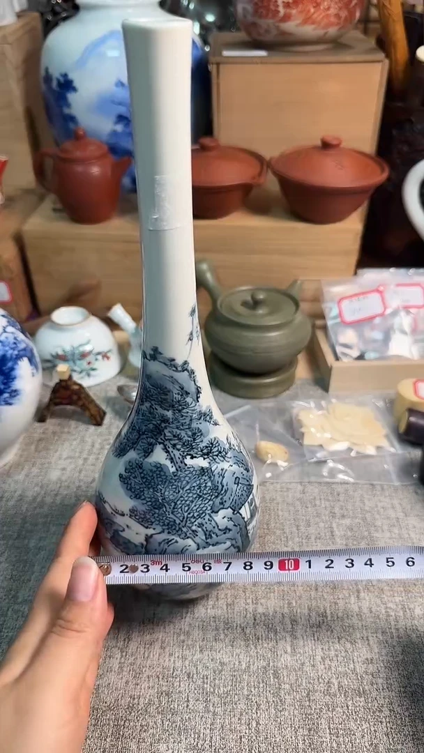 龙胆花瓶，中古回流，全场满38包邮