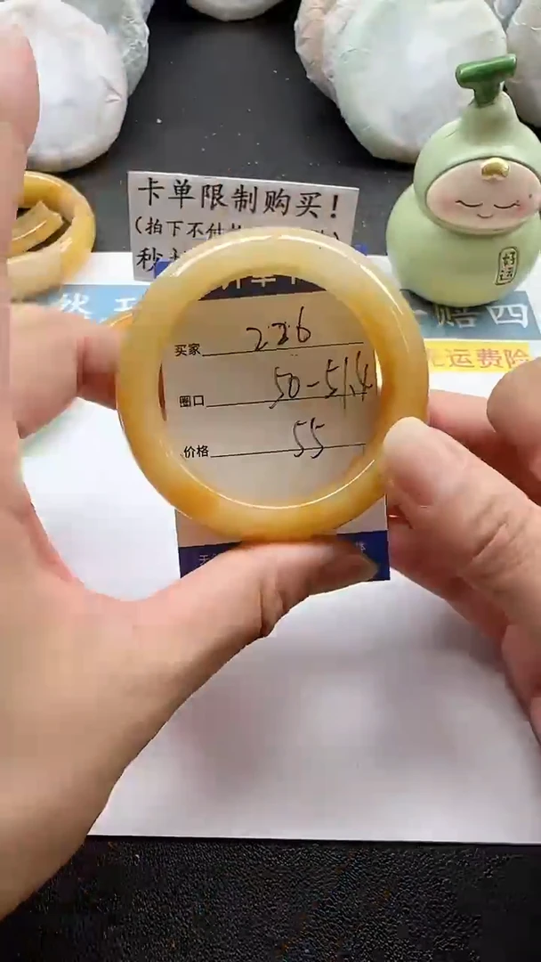 未镶嵌手镯石英质玉226