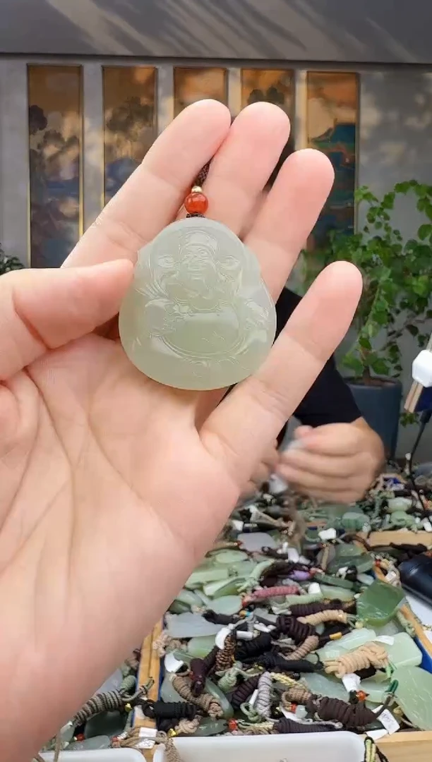 未镶嵌和田玉挂件拍一发一