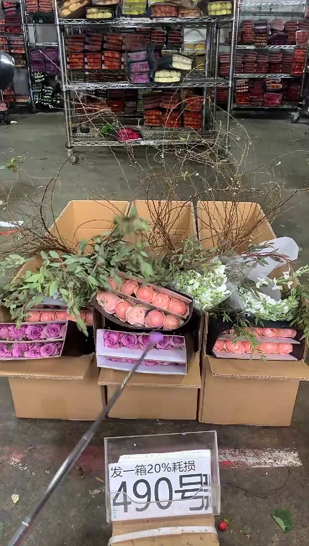 490号♥中通含20%耗损发一箱鲜花