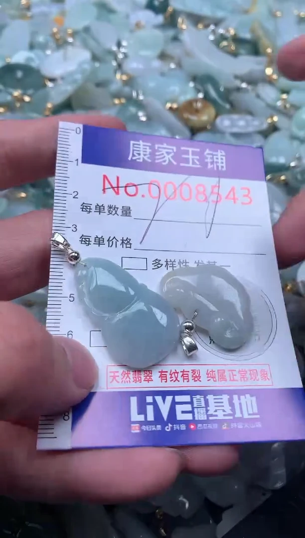 【闪购商品】翡翠吊坠(不含链)未镶嵌8543