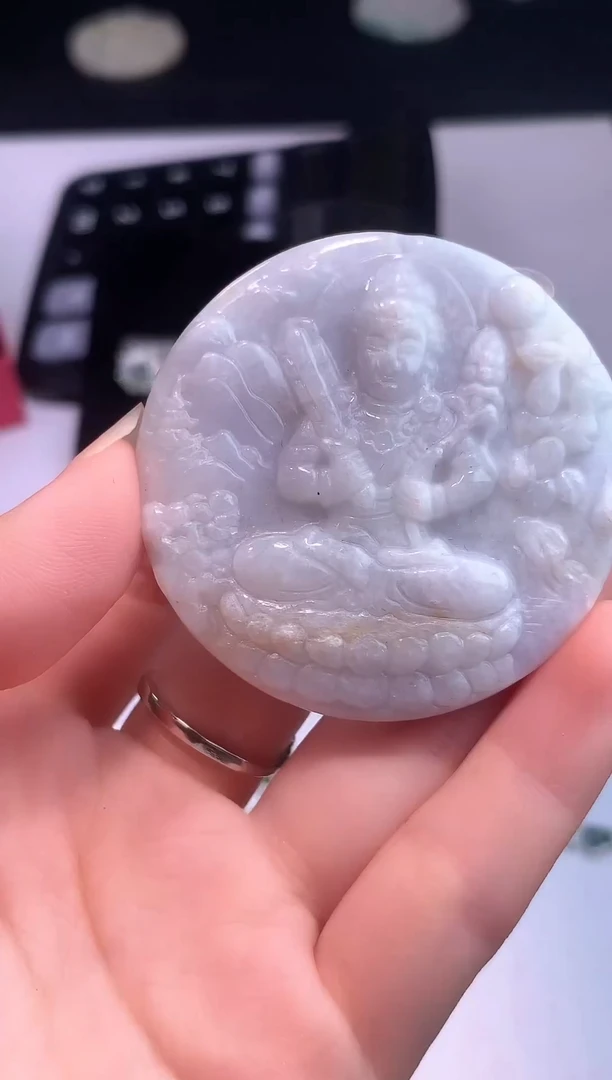 颈饰未镶嵌翡翠0芹0翡翠珠宝764