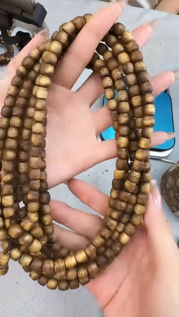 沉香手串0826陆河鼓珠多圈多样性发一