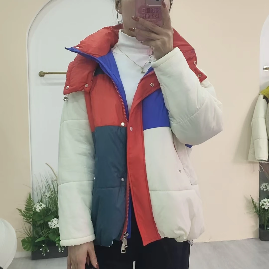 2025反季百搭高级感修身棉服