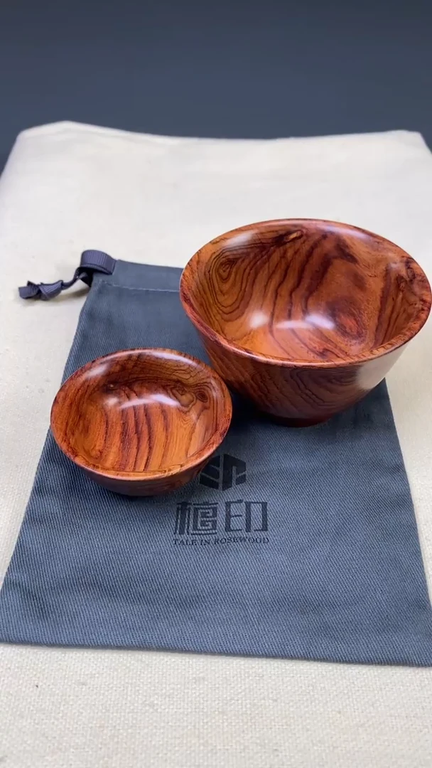 黄花梨/降香黄檀把件黄花梨 茶杯
