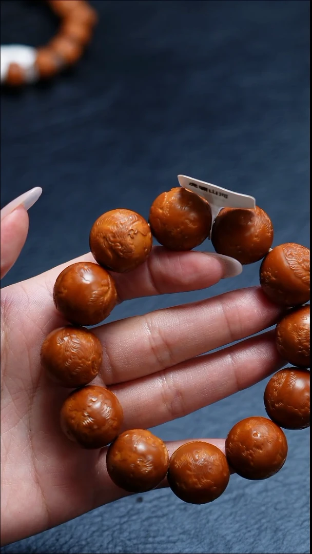 手串/手链橄榄核白**.橄榄核