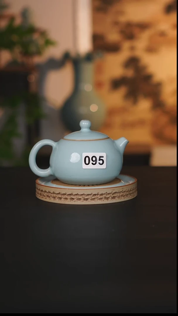 壶瓷天熙汝瓷西施壶微瑕095