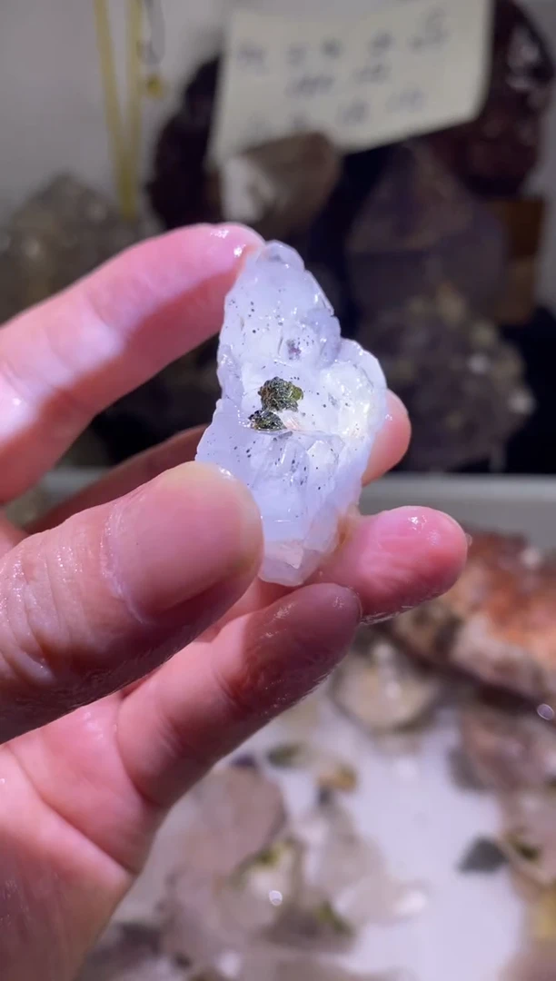 未镶嵌珠宝半成品水晶60号四川超七花园水晶