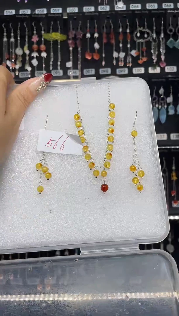 【闪购商品】紫晶耳饰银S925镶嵌喜欢拍