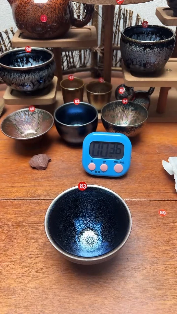 茶盏雨*耳83号建盏工匠茶器