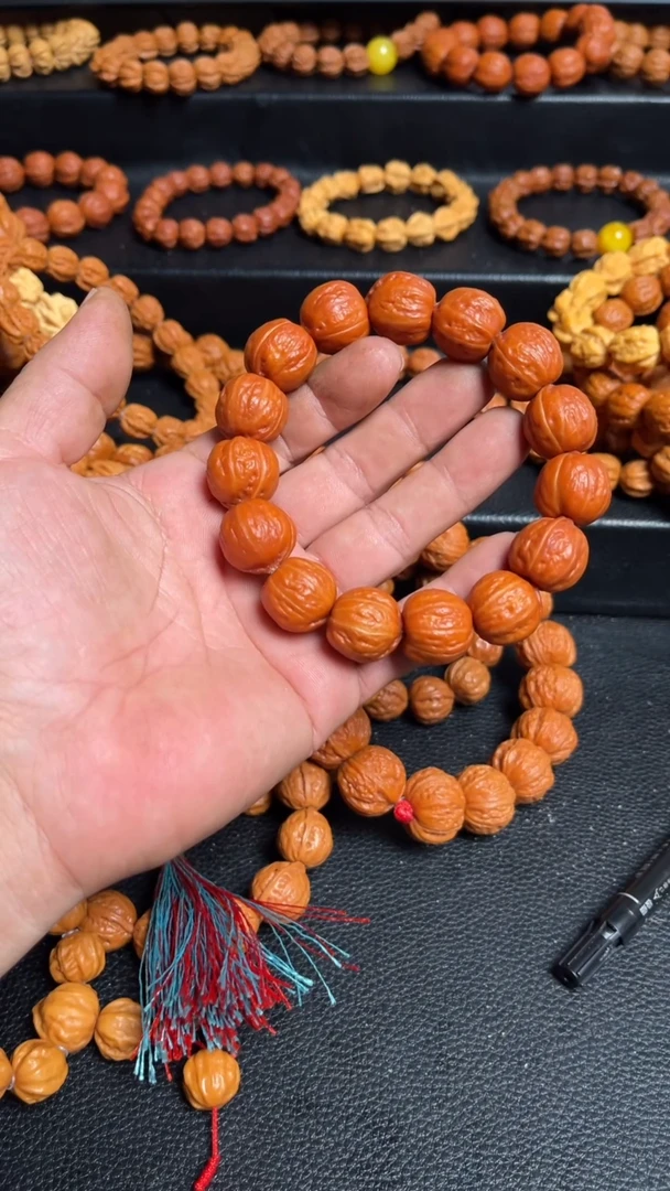吊坠文玩核桃芝*文玩手串
