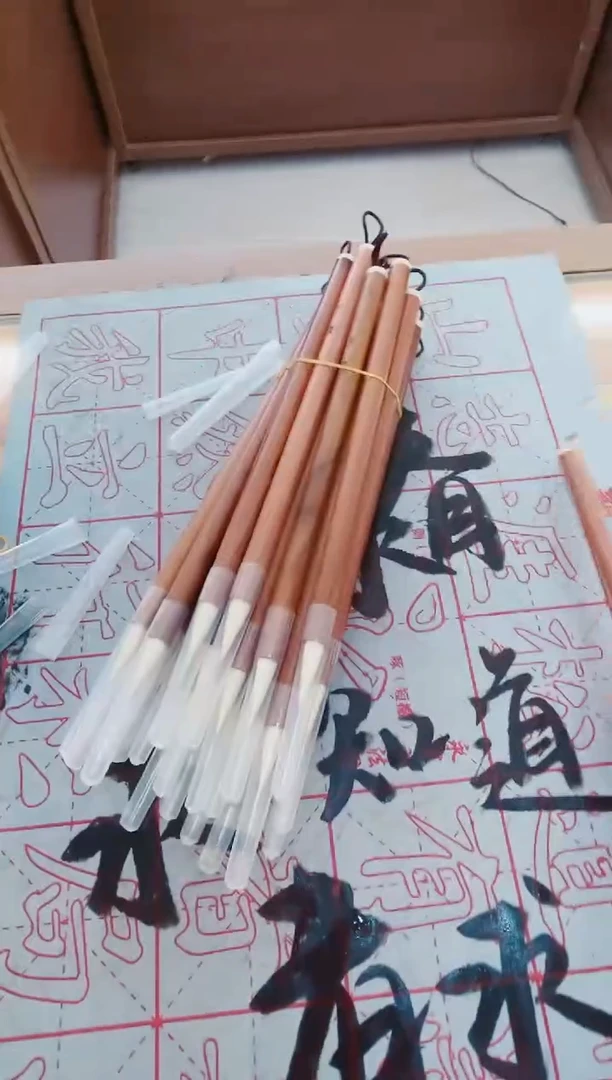高货，出锋2.5cm落霞10支，光锋羊毫