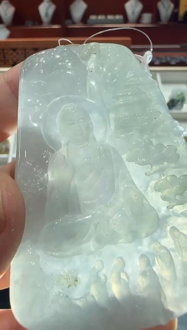 未镶嵌挂件翡翠A货翡翠多样性孤品