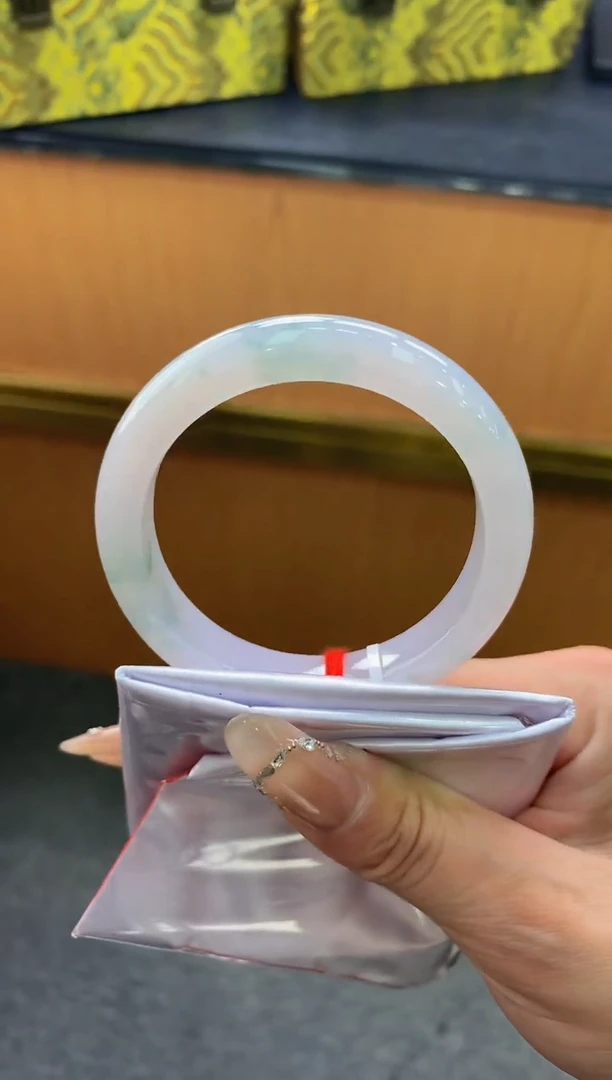 未镶嵌手镯翡翠-F68-正圈54.5