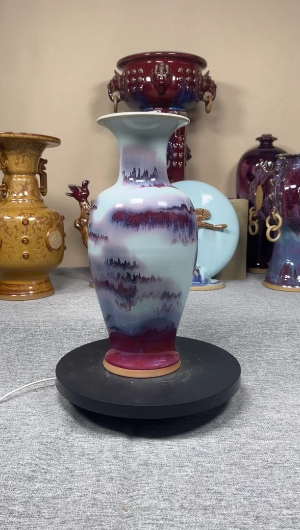 摆件神垕钧瓷收藏工艺品