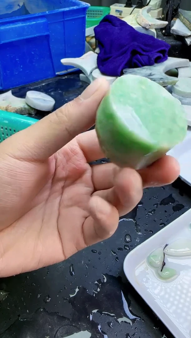 颈饰未镶嵌翡翠唐***1073天然A货翡翠