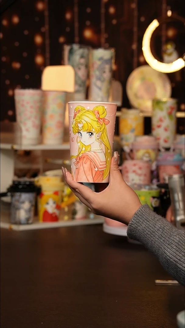 (玉泥）景德镇手工手绘文创陶瓷杯