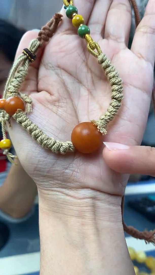 未镶嵌琥珀裸石天然琥珀蜜蜡锁骨链多样性发一
