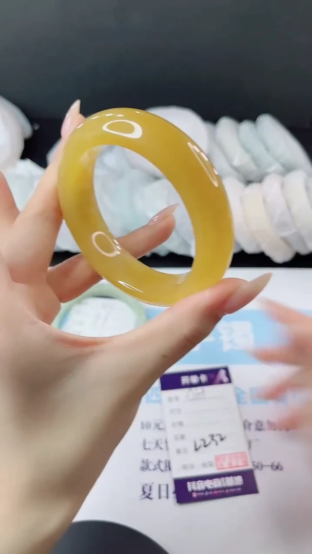 未镶嵌手镯石英质玉多样性发货L232