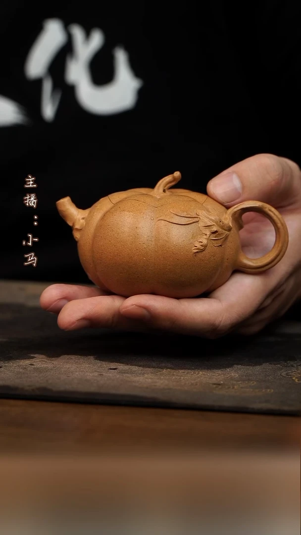 茶壶紫砂南瓜   四号井段泥