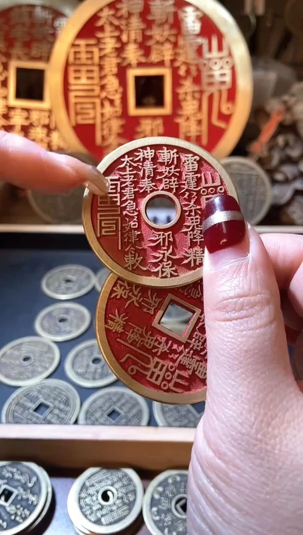 【闪购商品】铜现代翻砂铜工艺品2枚一对