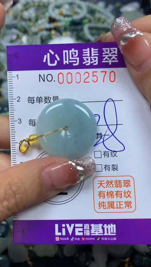 【闪购商品】翡翠颈饰未镶嵌闪购002570