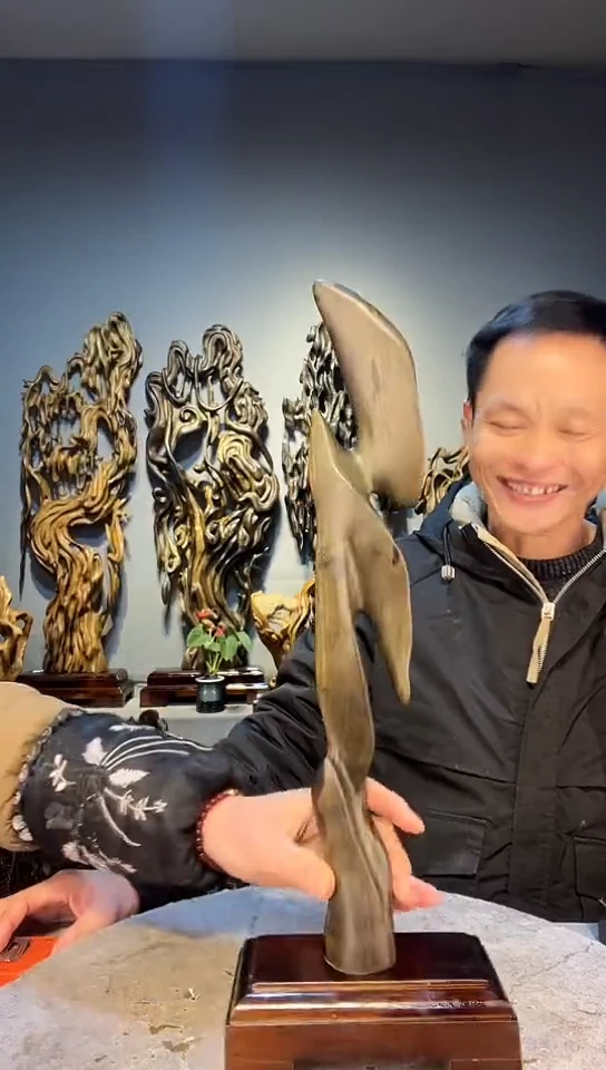 【闪购商品】金丝楠金丝楠小叶桢楠随行摆件32