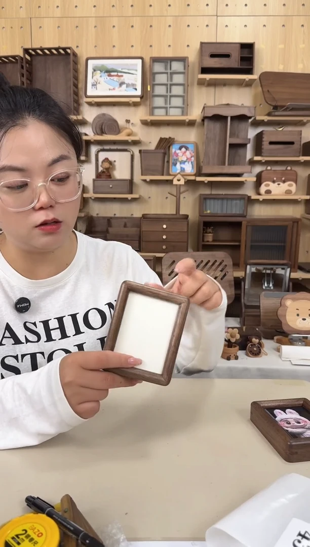 木北美黑胡桃4寸黑胡桃相框