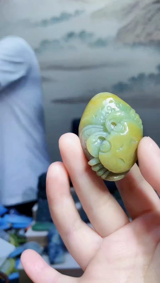 和田玉未镶嵌颈饰1