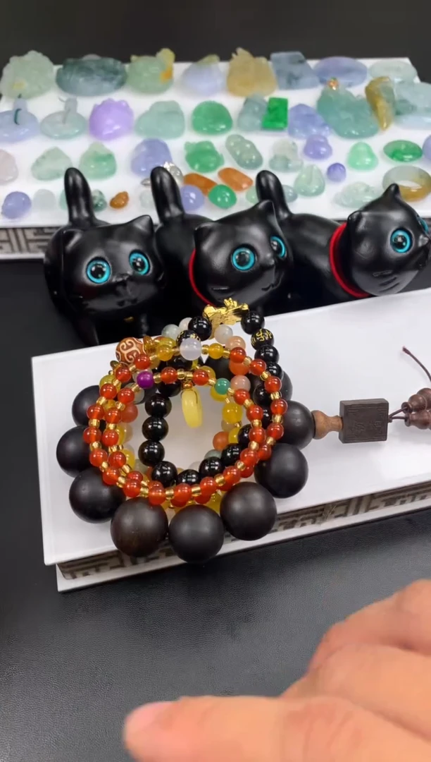 【闪购商品】玛瑙/玉髓手链未镶嵌4条