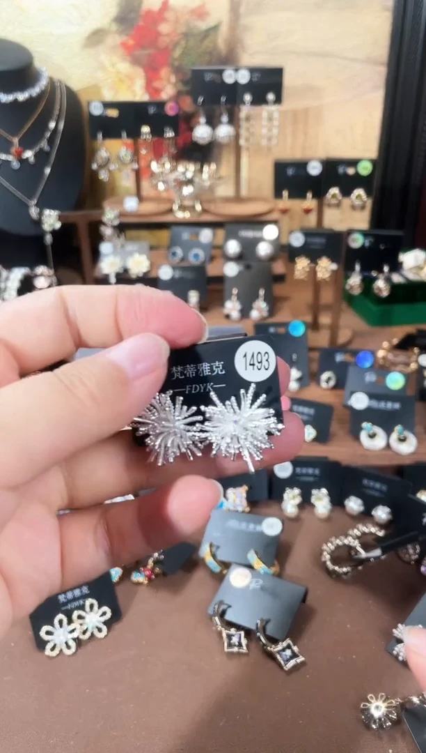 合金925银锆石梵1493