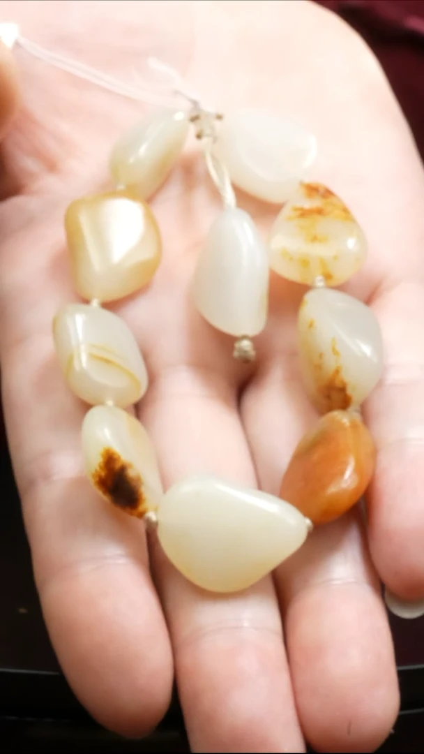 【闪购商品】和田玉手串未镶嵌51克和田玉原石