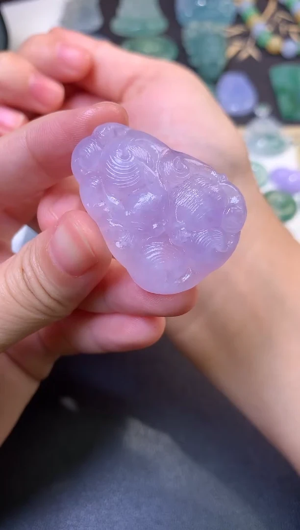 未镶嵌定制翡翠毛货