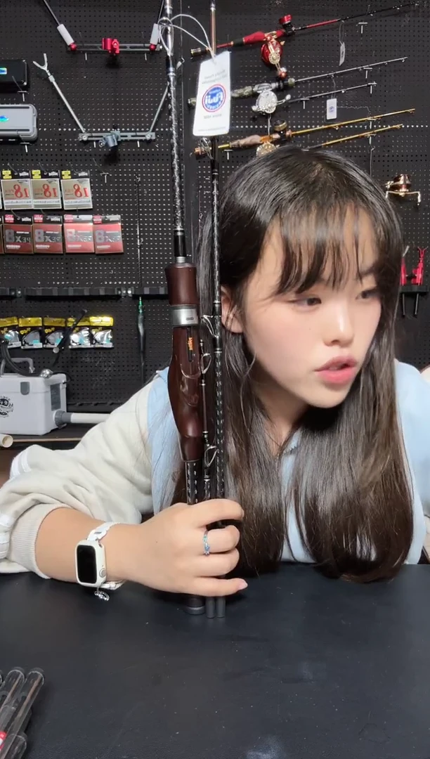 黑檀木一杆三节/