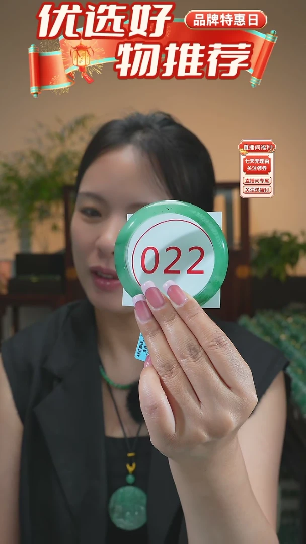 石英质玉（非洲翠）手镯未镶嵌61