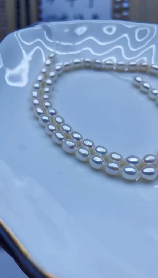 项链未镶嵌淡水珍珠项链多样性发其一