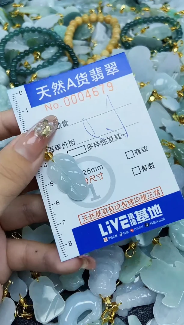 翡翠未镶嵌颈饰天然A货翡翠