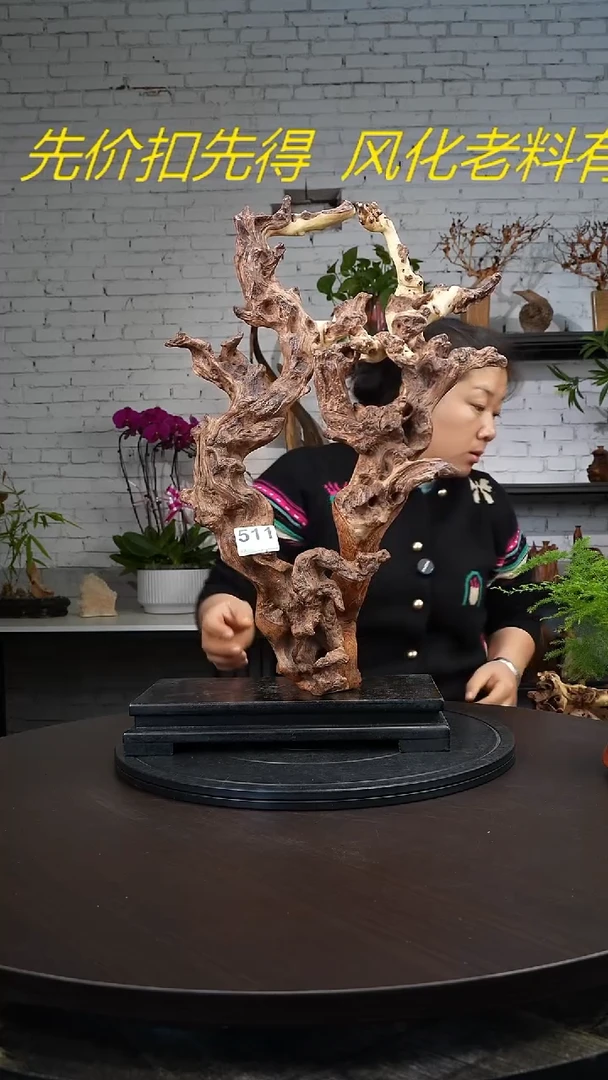 【闪购商品】木木艺云南根艺风化摆件