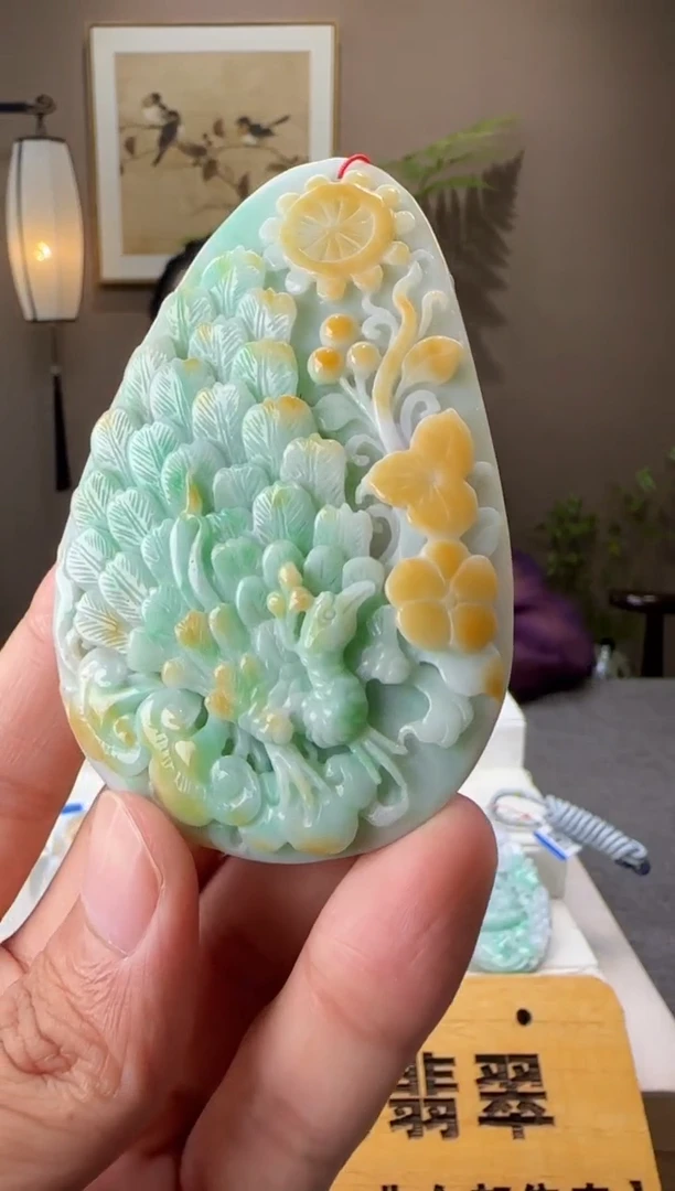 吊坠(不含链)未镶嵌翡翠DR@@960Q1J13947