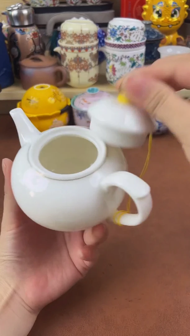 陶瓷茶具摆件旅行套组